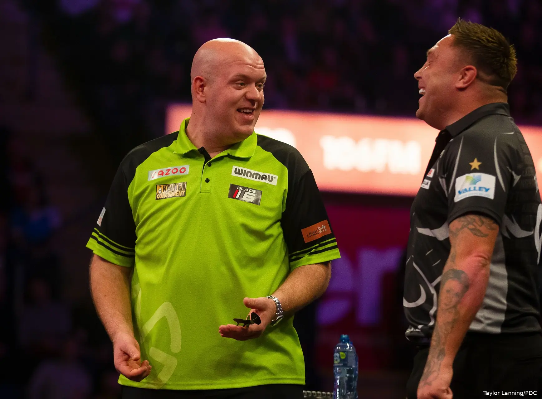 PLNottingham Gerwyn Price Michael van Gerwen2A
