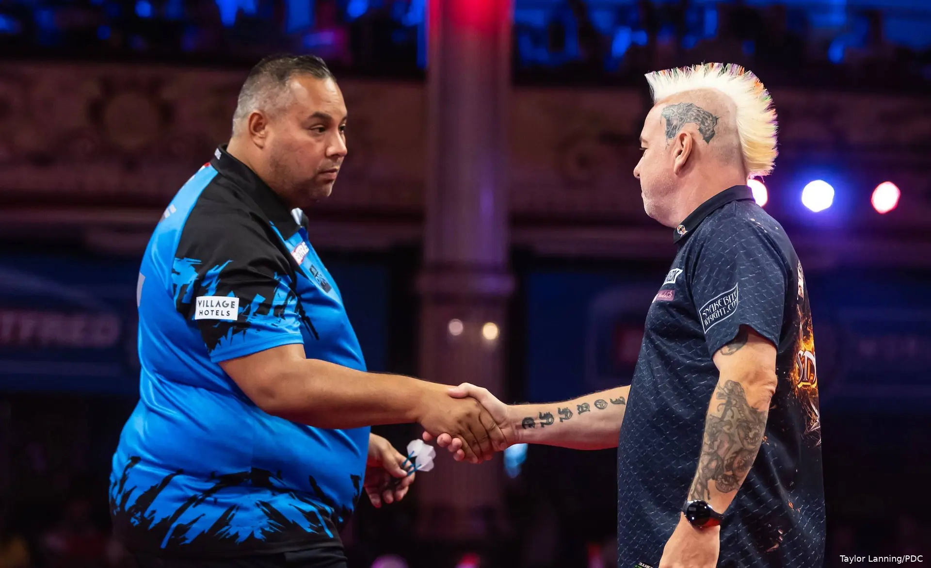 Jermaine Wattimena & Peter Wright
