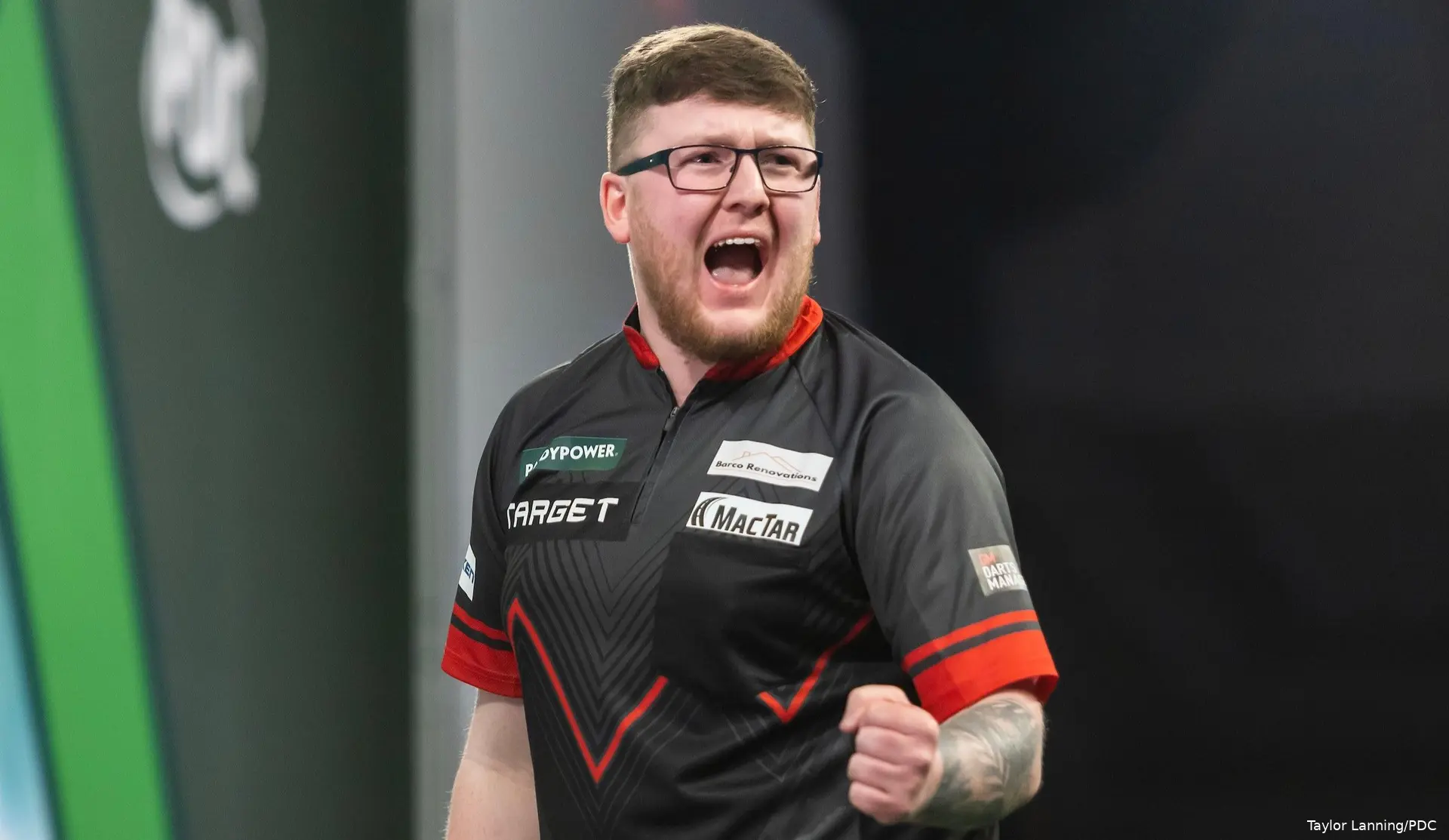 Keane Barry op het WK-podium
