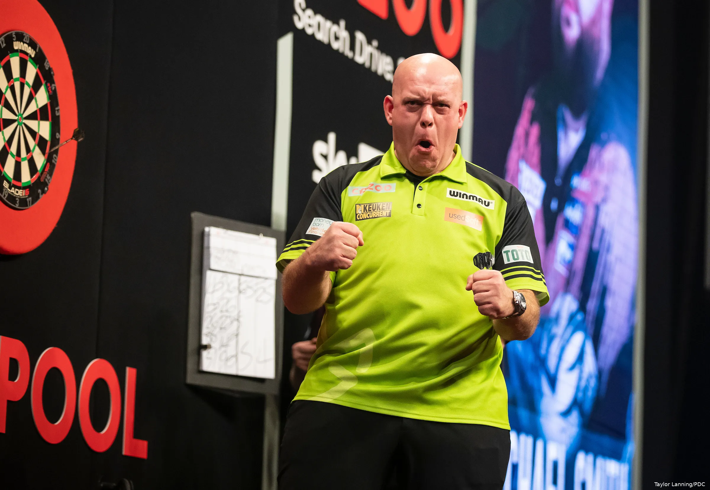 2023plf michael van gerwen2