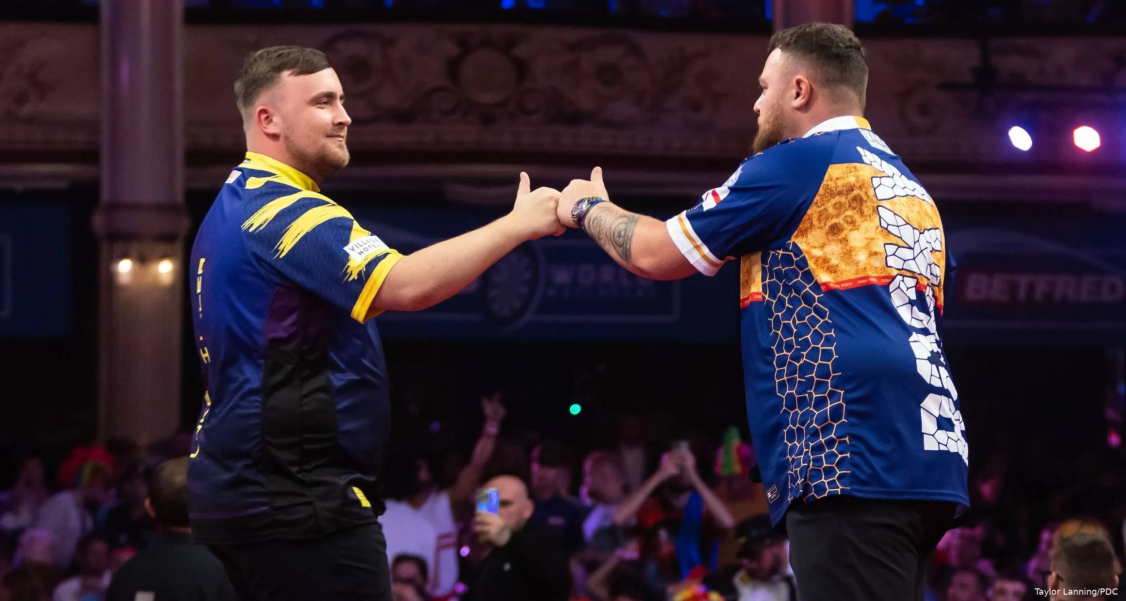 Josh Rock &amp; Luke Littler (1)