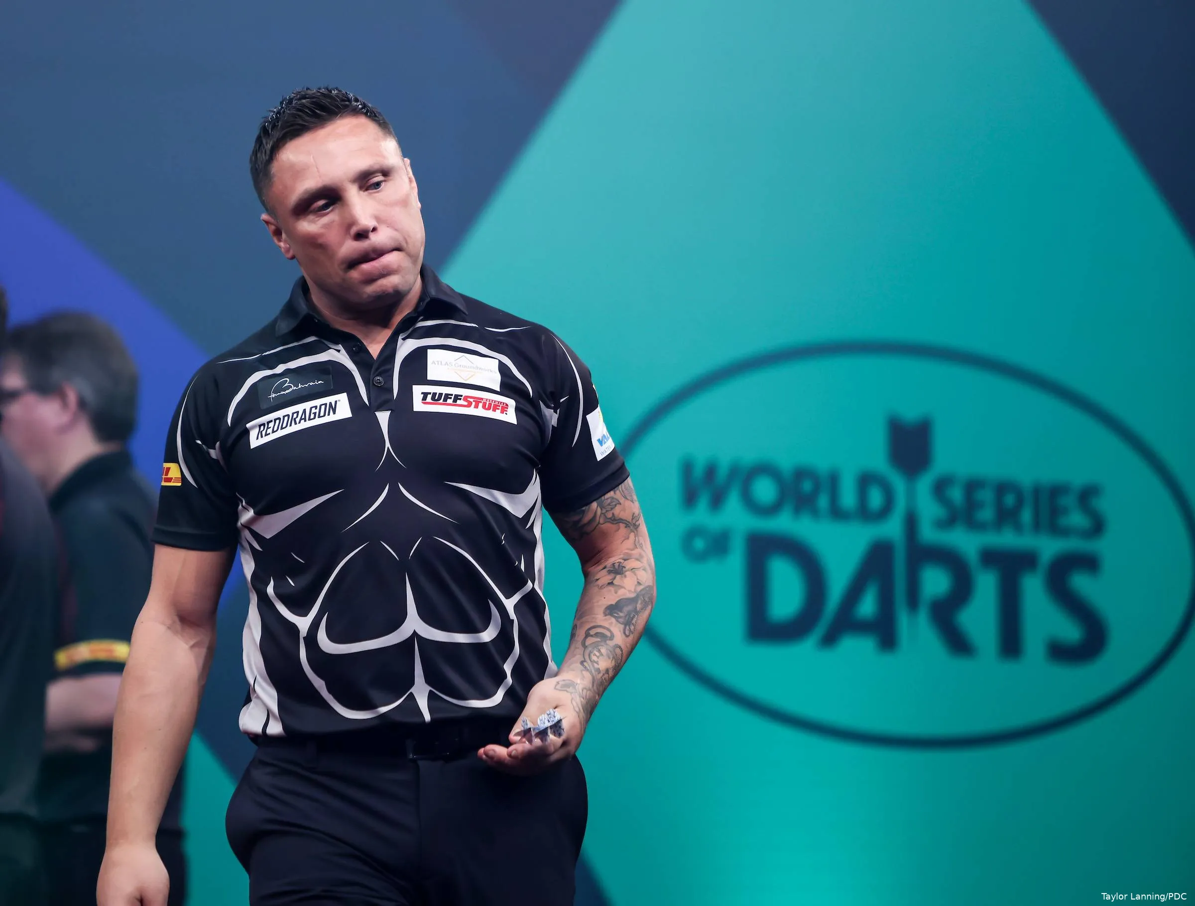 Gerwyn Price at the 2026 Bahrain Darts Masters
