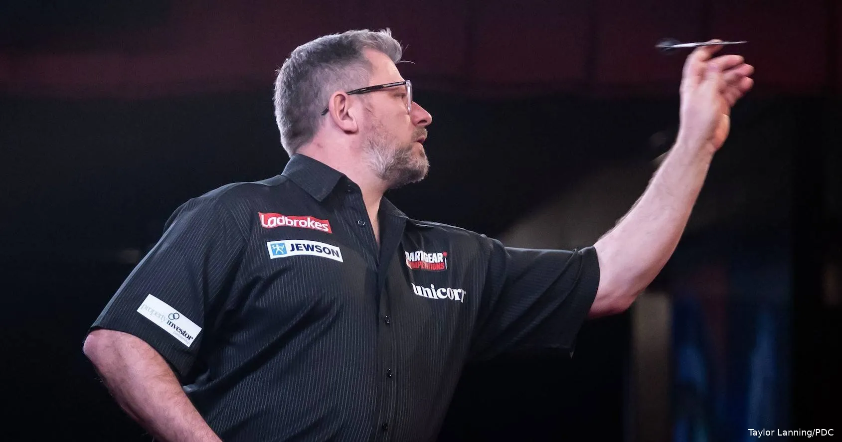 James Wade in Aktion