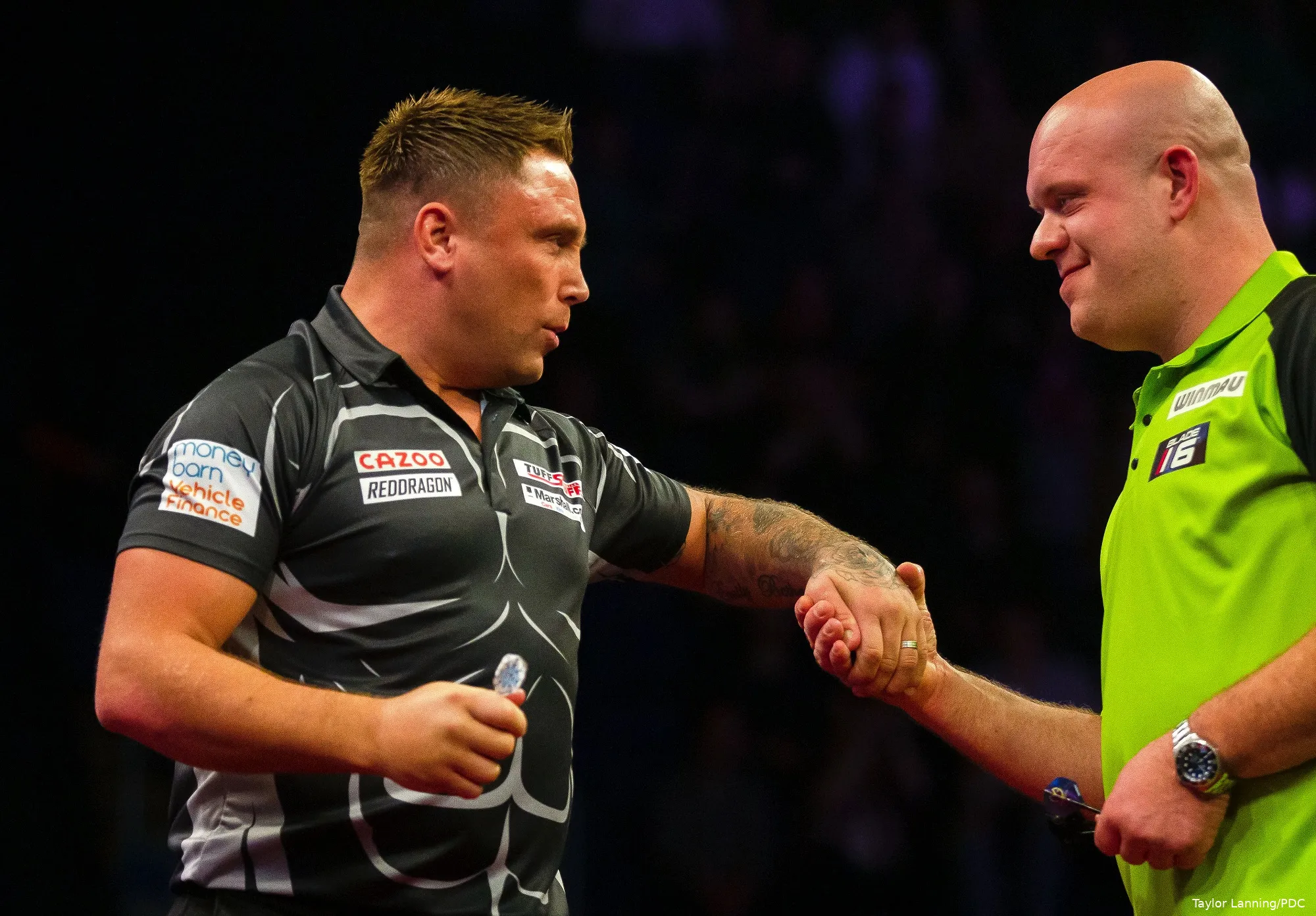 PLNottingham Gerwyn Price Michael van Gerwen3A