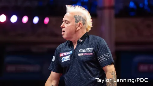 Peter Wright is having a barren year for now
