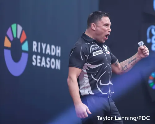 Gerwyn Price roars in Riyadh