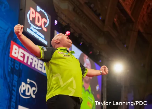 De laatste keer dat Michael van Gerwen de World Matchplay wist te winnen was in 2022