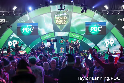 Sandro Eric Sosing zou normaal gezien voor het tweede jaar op rij aantreden in Alexandra Palace