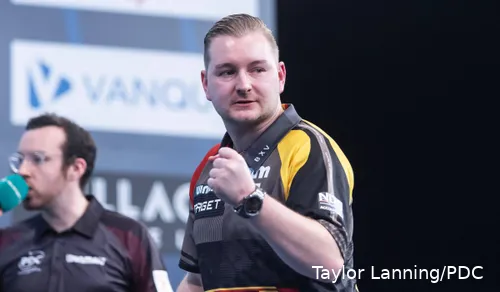 Vorig jaar ging de eindzege op het UK Open naar Dimitri Van den Bergh