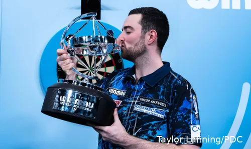 Luke Humphries won vorig weekend de Winmau World Masters