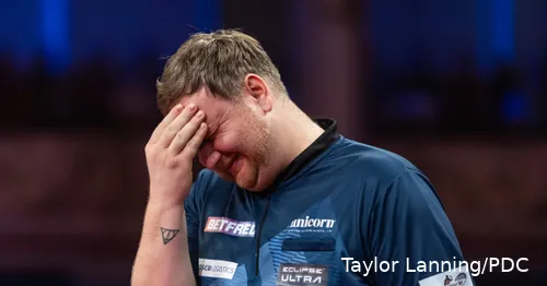 Cameron Menzies verloor met 10-2 van Danny Noppert