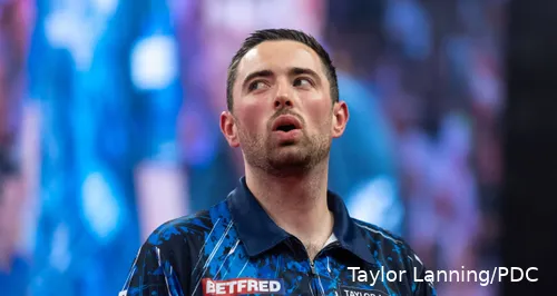 Luke Humphries komt normaal gezien komend weekend in actie op de New Zealand Darts Masters