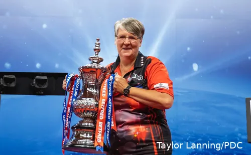 Lisa Ashton won vorige maand de Women's World Matchplay.
