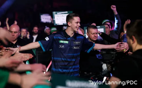 Jamai van den Herik tijdens zijn walk-on