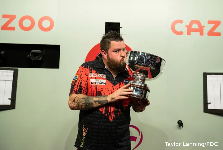 Smith finally took victory at the Grand Slam of Darts