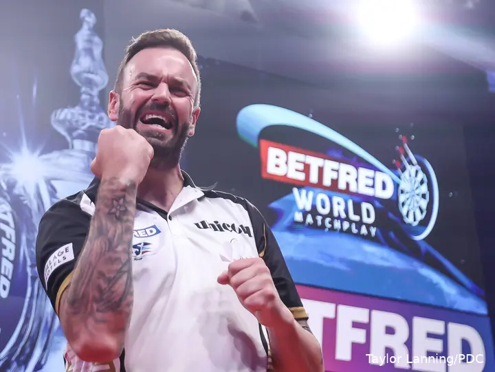 Ross Smith at the 2026 World Matchplay