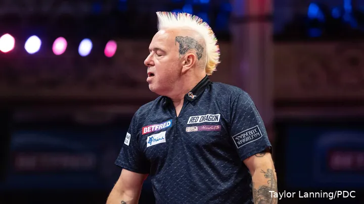 Peter Wright hat im Moment ein schlechtes Jahr
