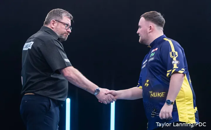 Kann James Wade endlich bei einem TV-Major gegen Luke Littler gewinnen?