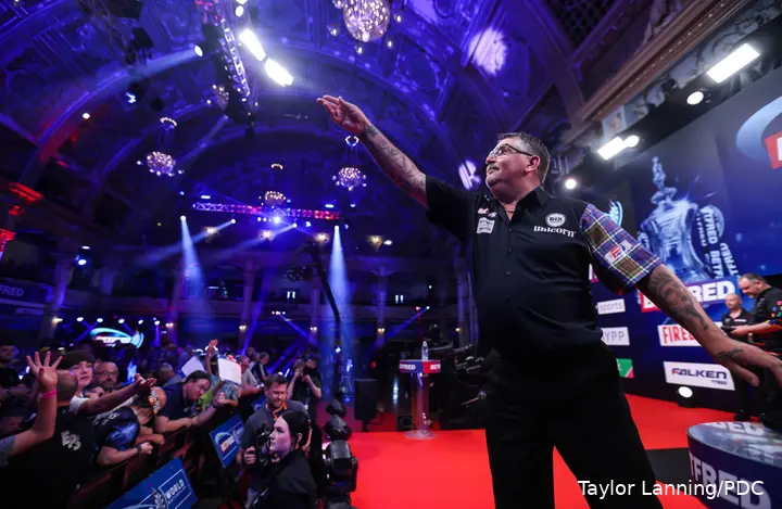 Gary Anderson 2026 World Matchplay
