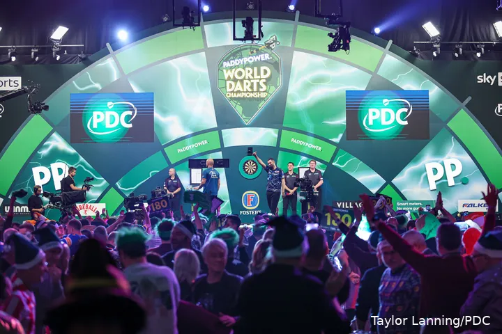 Sandro Eric Sosing zou normaal gezien voor het tweede jaar op rij aantreden in Alexandra Palace