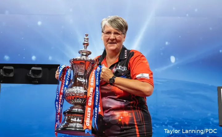 Lisa Ashton won vorige maand de Women's World Matchplay.