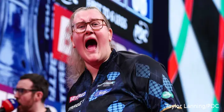 Beau Greaves at the 2026 Women's World Matchplay
