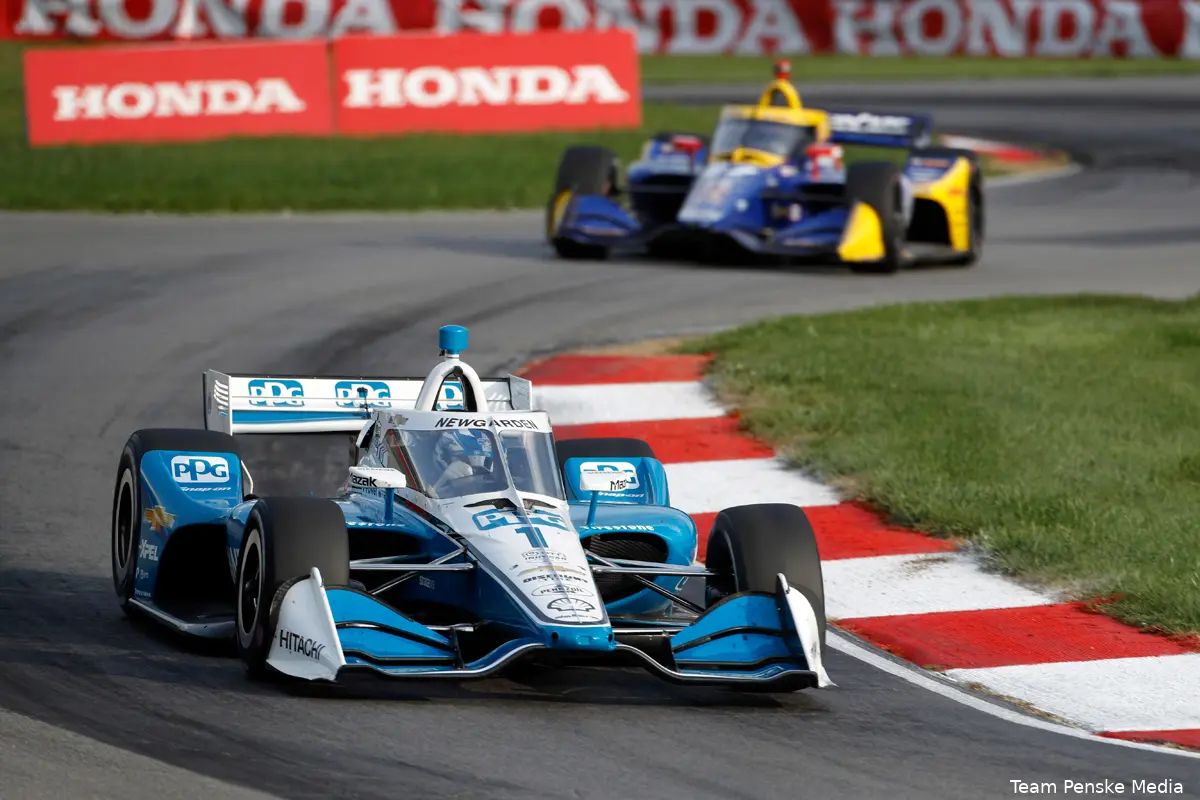 josef newgarden alexander rossi mid ohio 2020