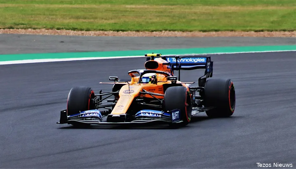 mclaren racing tezos