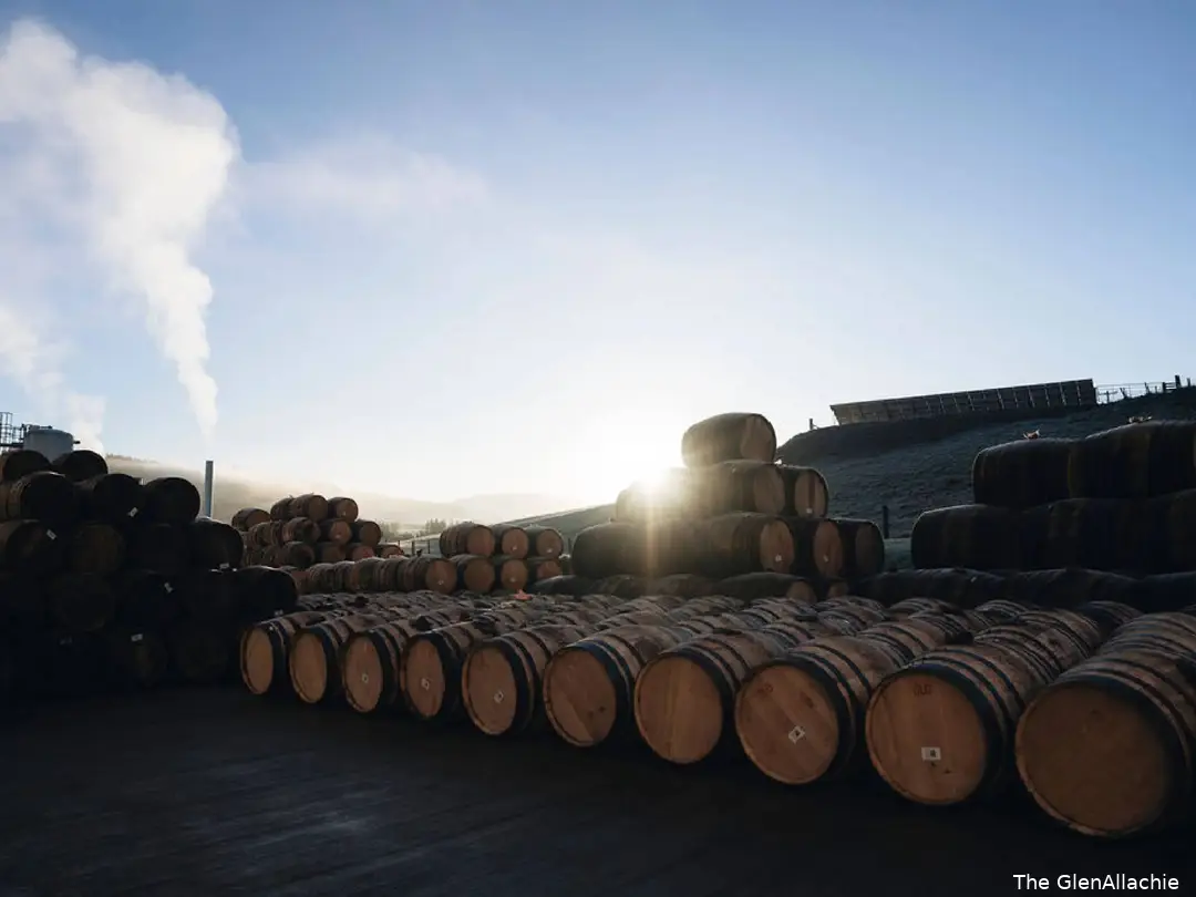 The GlenAllachie whisky casks