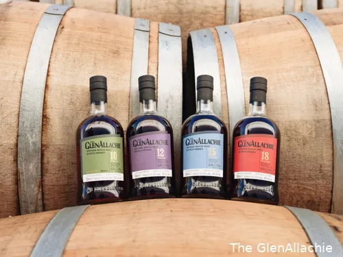 The GlenAllachie whisky range