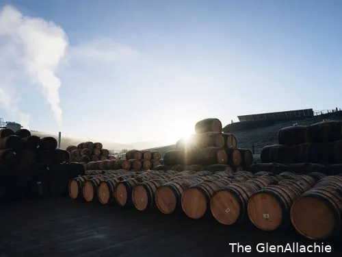 The GlenAllachie whisky vaten