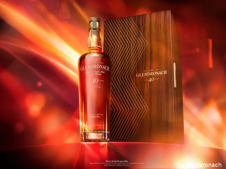 The Glendronach 2025 edition 40 year old whisky