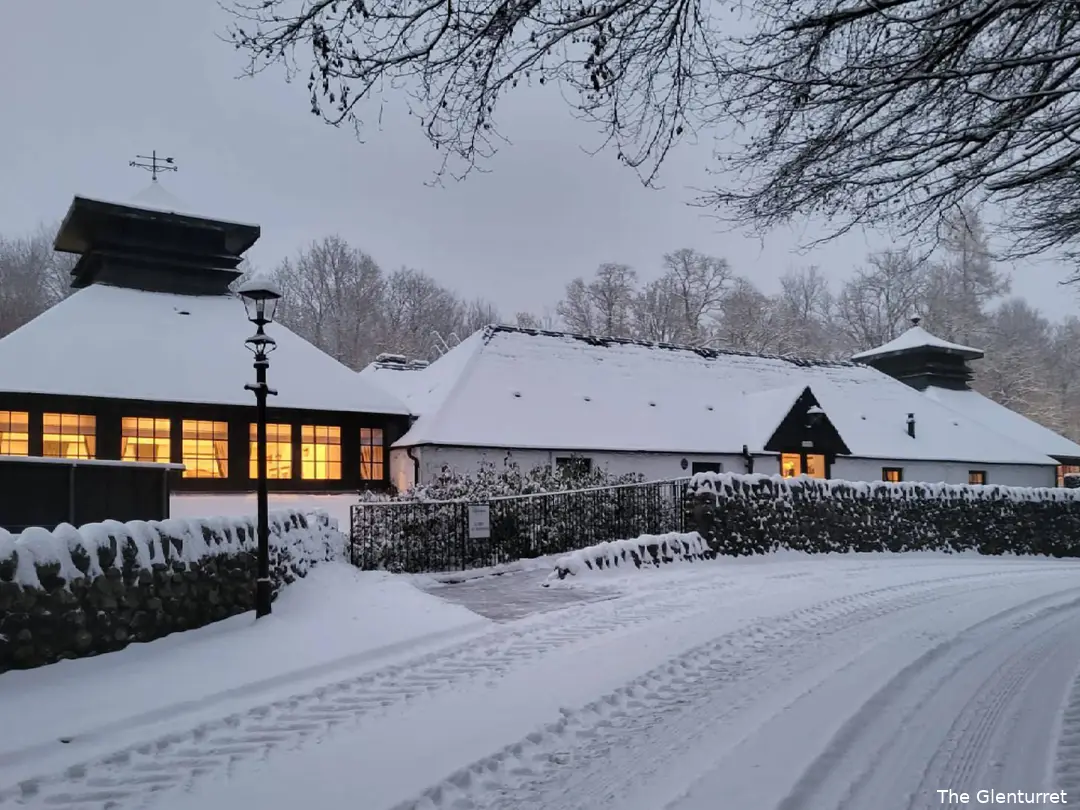 The Glenturret snowy