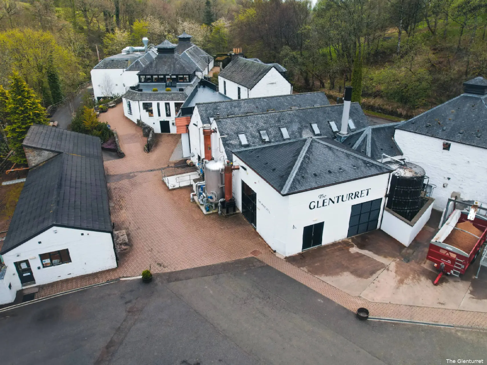 The Glenturret  top view