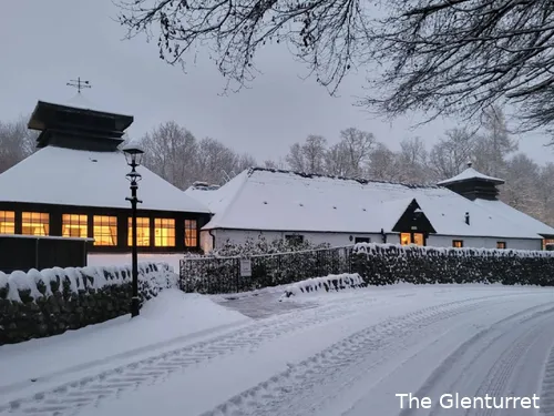 The Glenturret snowy