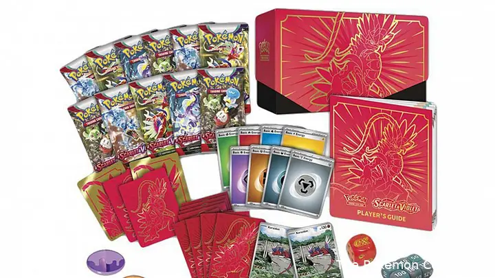 De inhoud van een populaire Pokémon TCG Elite Trainer Box