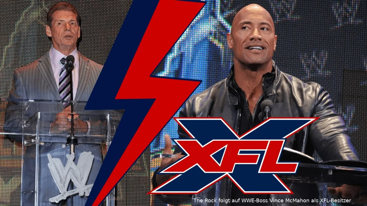 therock vince xfl wwe