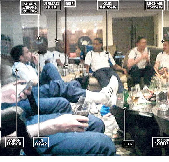 la photo qui allume la selection anglaise 55682 8740