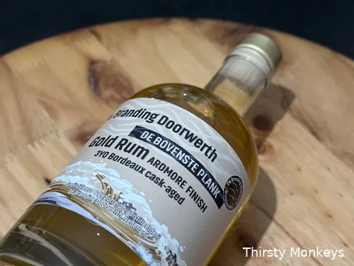 gold rum de branding