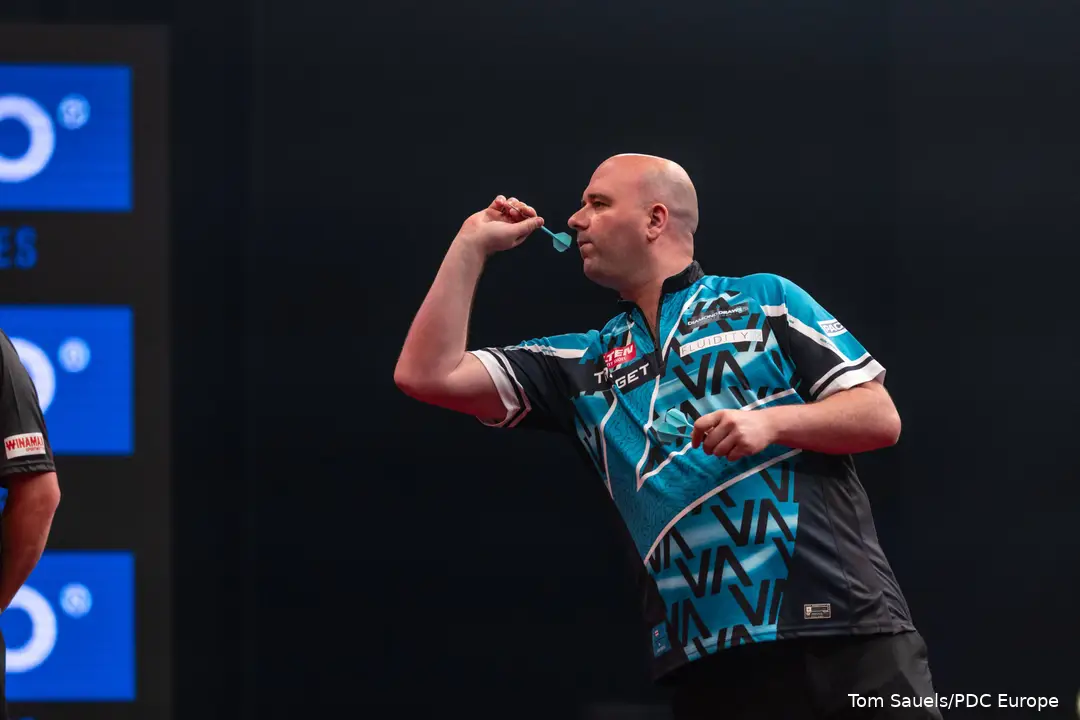 Rob Cross in Aktion