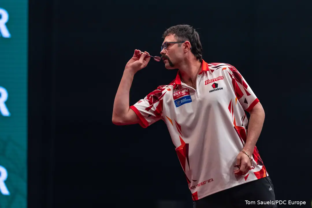 Damon Heta in actie
