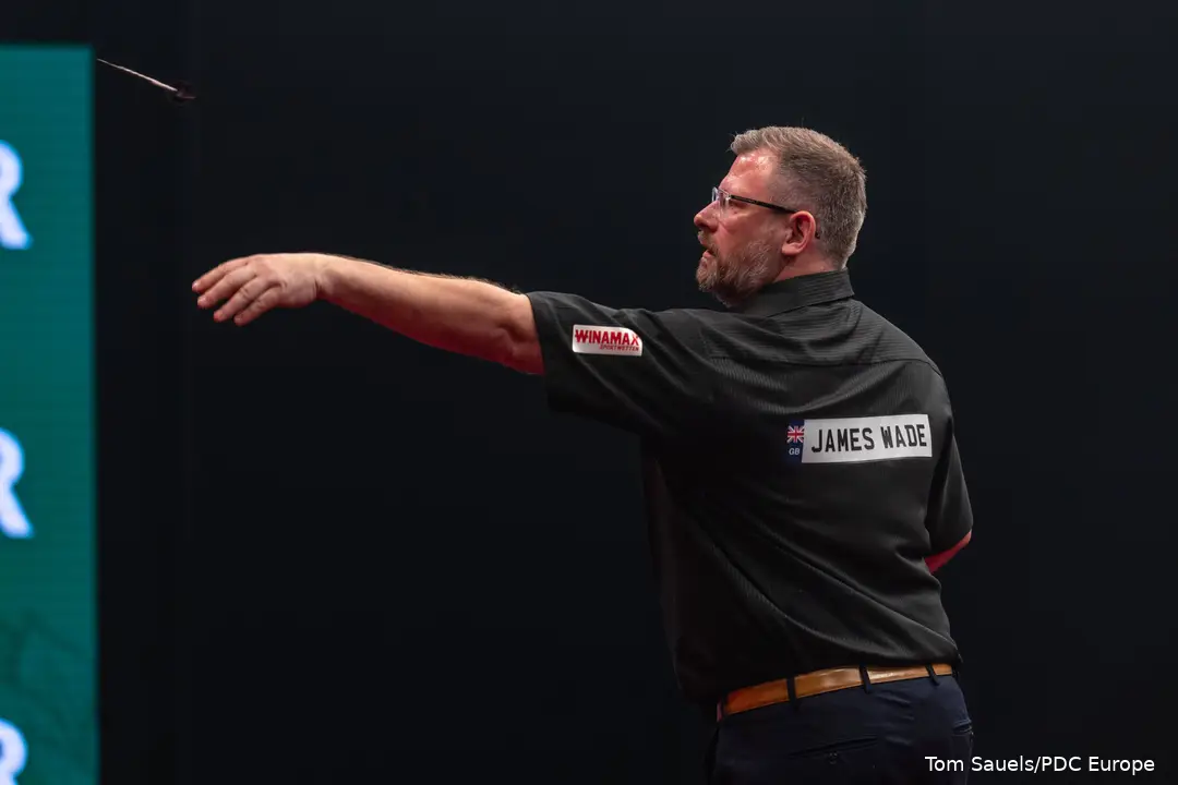 James Wade in actie