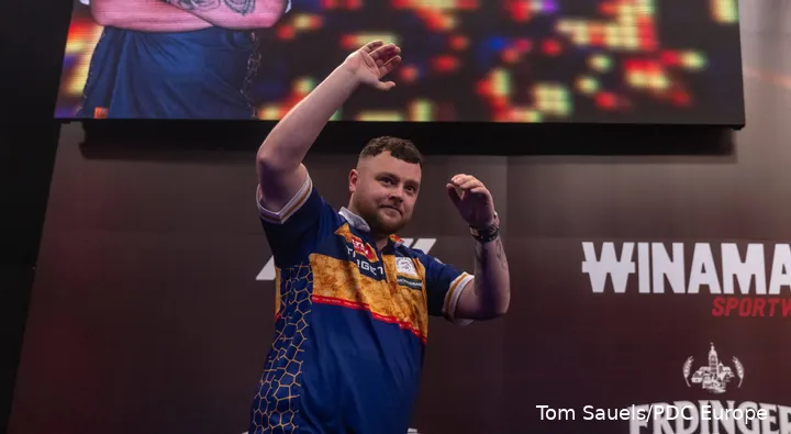 Josh Rock puts hand up.