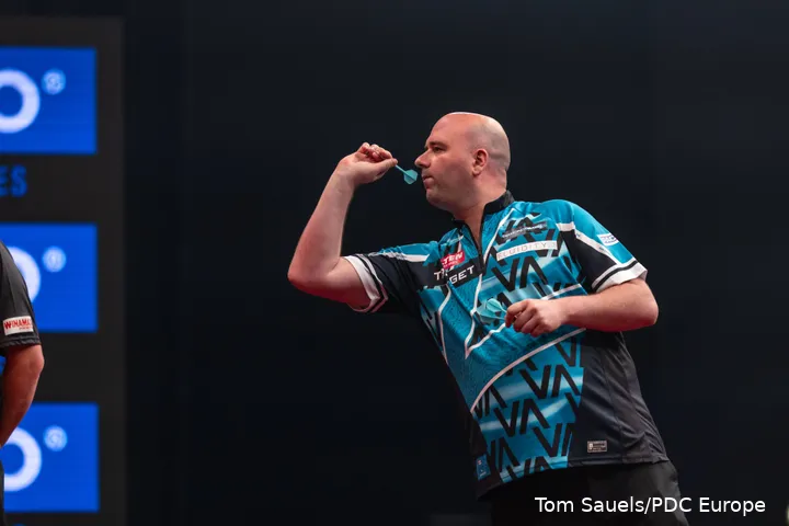 Rob Cross in Aktion
