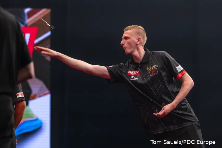 Wessel Nijman in actie