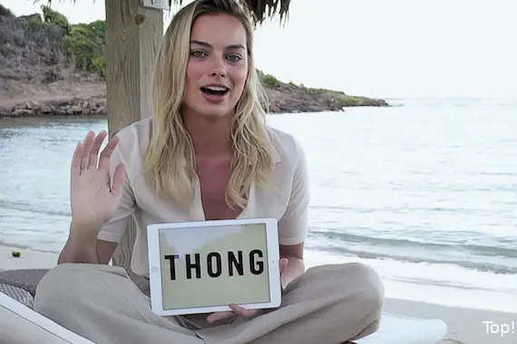 margot robbie australian slang explained 0