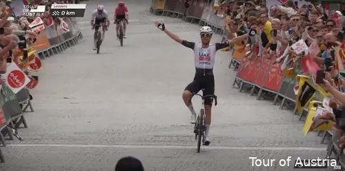 Grossschartner won the first stage on Wednesday