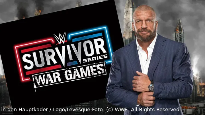 Triple H bringt WarGames in den Hauptkader / Logo/Levesque-Foto: (c) WWE. All Rights Reserved.