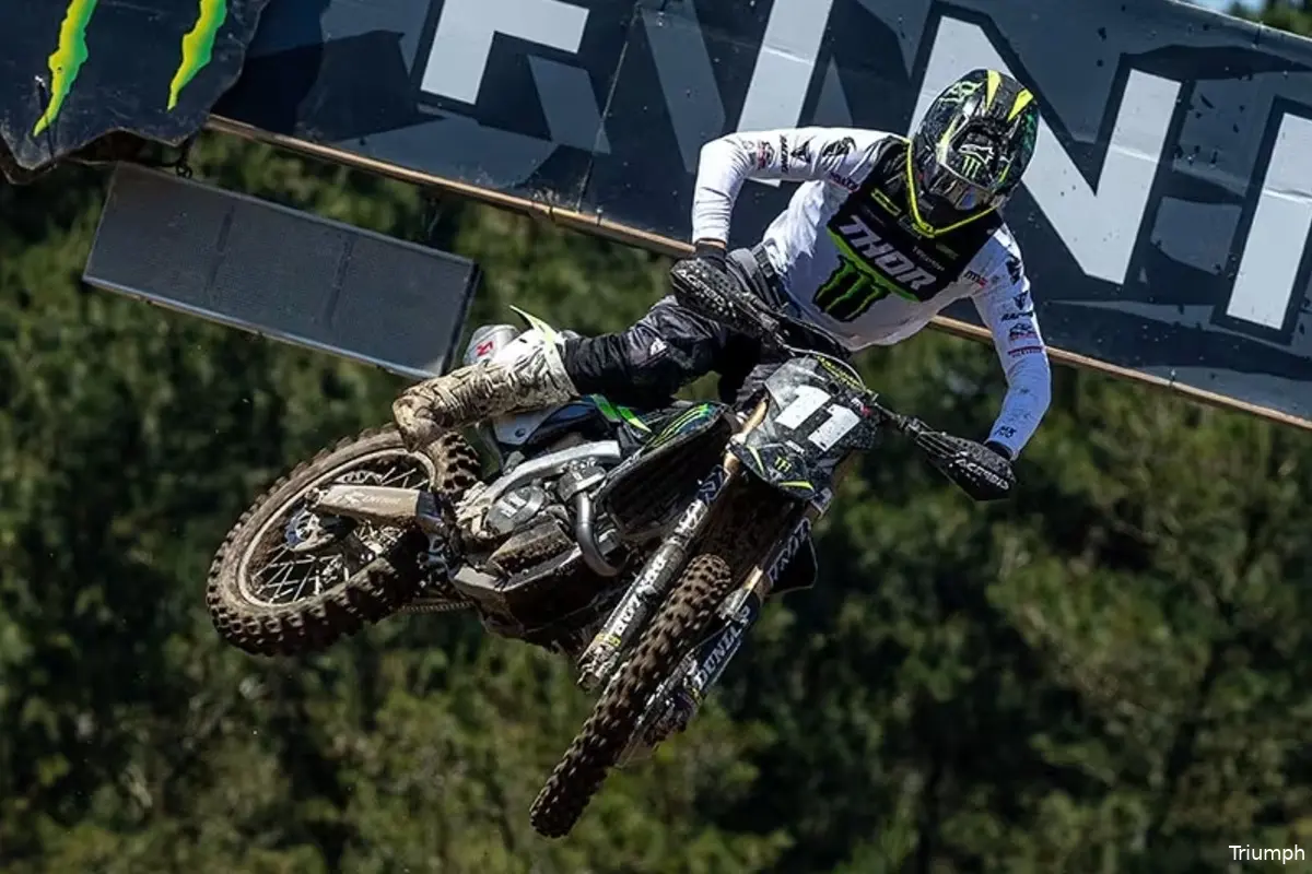 triumph mikkel haarup mx2 motocross 2024