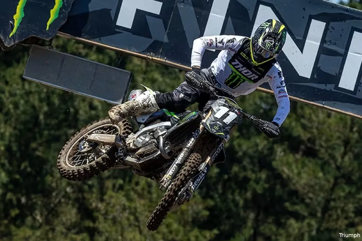 triumph mikkel haarup mx2 motocross 2024